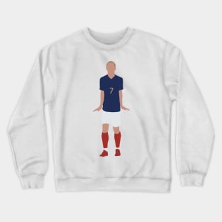 Antoine griezmann minimalist illustration Crewneck Sweatshirt